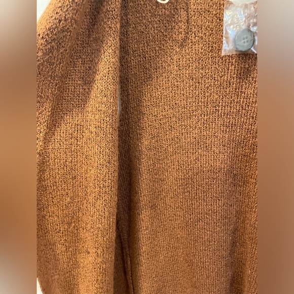 brown long sweater vest - Picture 4 of 6